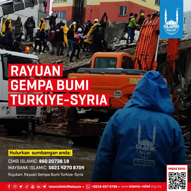 Rayuan Gempa Bumi Turkiye-Syria